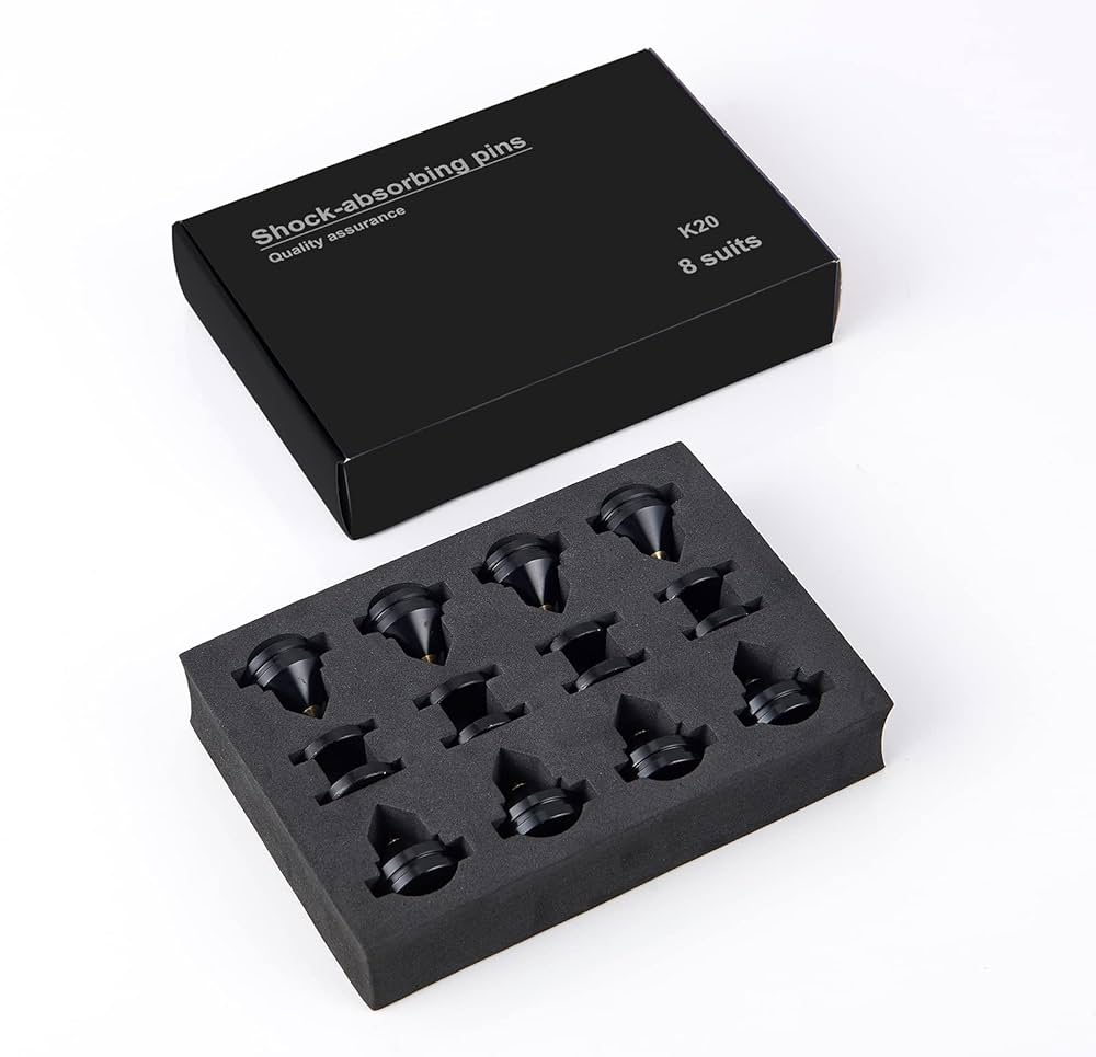 Amazon.co.jp: Pailvens インシュレーター スピーカー 8個